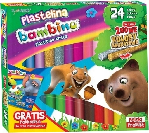 Plastelína so základom pre umelecké práce.