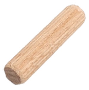 Drevená nábytková hmoždinka fi 10 x 60 mm montážne hmoždinky hmoždinky