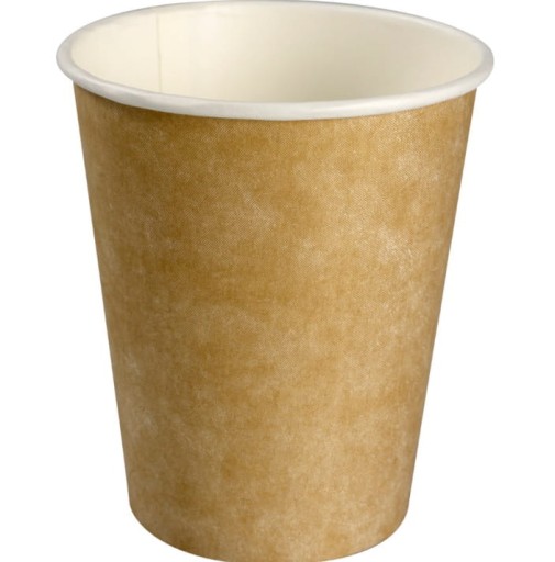 PAPIEROVÉ ŠÁLKY NA KÁVU, HORÚCE A STUDENÉ NÁPOJE, 250ml DUBAJ, 50 kusov