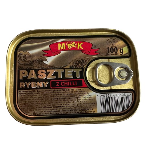 Rybia paštéta s chilli 100g MK