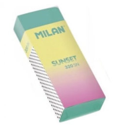 Plastová guma Milan Sunset 320, mix farieb