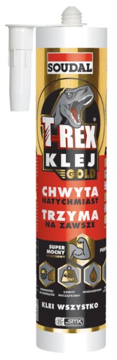 Soudal T-REX GOLD hybridné montážne lepidlo 290 ml