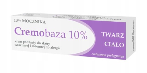 CREMOBAZA 10% krém s ureou pre citlivú pokožku