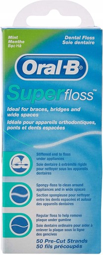 Zubná niť ORAL-B na čistenie strojčekov