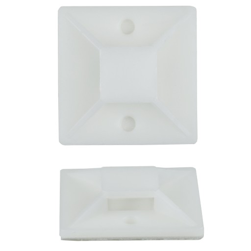 10x SAMOLEPIACI ORGANIZÁTOR KÁBLOV DRŽIAK KÁBLOV LEPIDLO 40x40mm