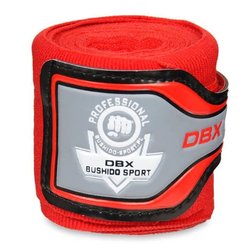 ELASTICKÉ BOXERSKÉ BANDÁŽE, 4M ČERVENÉ