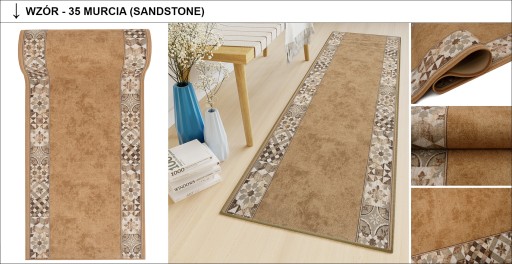 PROTIŠMYKOVÝ koberec 67 cm klasický, elegantný, pogumovaný na géli