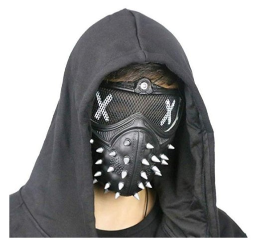 COSPLAY ŠATY S MASKOU NA STRETNÝCH PSI
