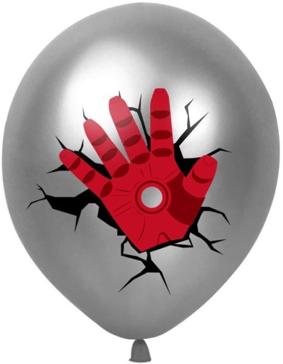 LATEXOVÝ IRON MAN HÉLIOVÝ BALÓN NA NARODENINOVÝ PLES 11 KS
