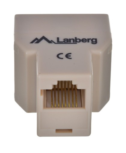 LANBERG SIEŤOVÝ KONEKTOR RJ45 -> 2X RJ45 AD-RJ4