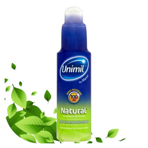 UNIMIL NATURAL Intímny gél Water Natural 100 ml Efektívna hydratačná pasta