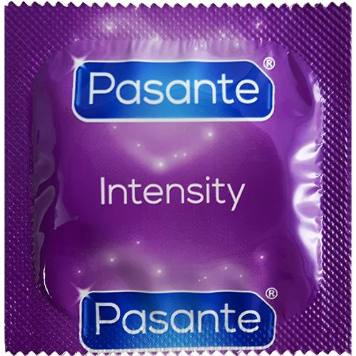 PASANTE INTENSITY kondómy, prúžky, orgazmus pre páry, 25 ks.