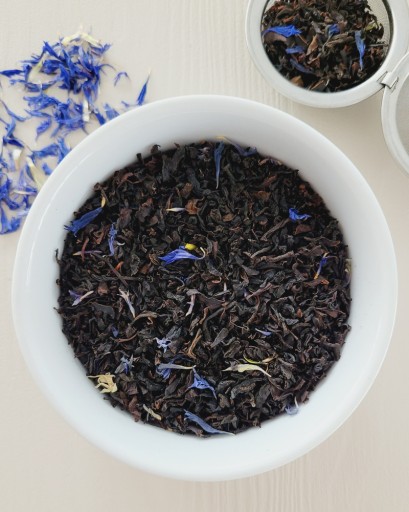 Prírodná EARL GREY MODRÁ S KORUNOU Sypaná 100g