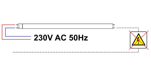 LED TUBA žiarivka G13 T8 9W 6500K studená biela 60cm PREMIUM GLASS