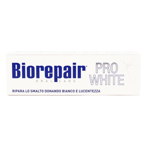 Biela zubná pasta Biorepair Pro na obnovu zubnej skloviny (75 ml)