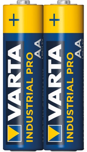 8 ks alkalických batérií Varta Industrial AA LR6