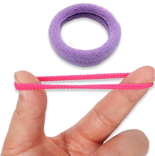 36x MINI VLASY GUMOVÉ REBRÍKY FARBA MALÉ FROTÉ BEZ KĹBOV PONY VRHÁK