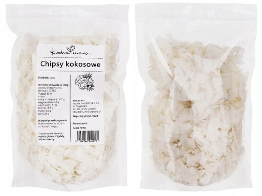 KOKOSOVÉ ČIPESKY 100g BEZ PRÍDAVNÝCH LÁTOK PRÍRODNÉ VLOČKY ZDRAVÁ KUCHYŇA
