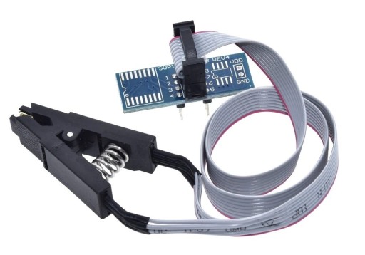 751 Adaptér programátora klipov SO8 SOP8 SOIC8 DIP8
