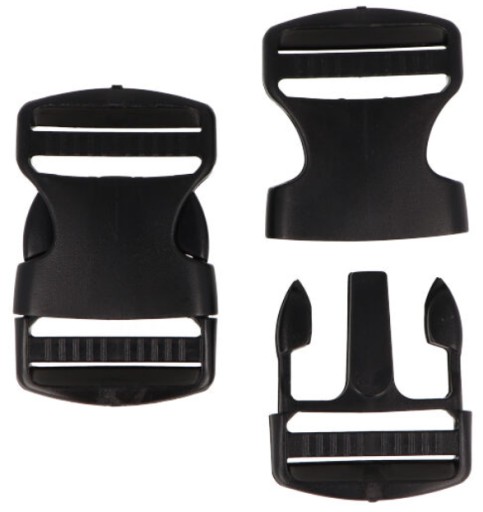PLASTOVÁ ZÁPADKA SVORKA 4cm SVORKA OPASU 40mm PÁSKA - 5 ks