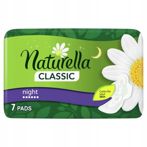 NATURELLA CLASSIC 7 NOČNÉ hygienické vložky