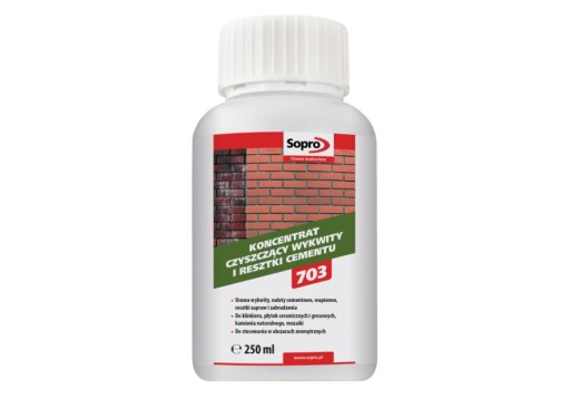 SOPRO ZA 703 NA ČISTENIE výkvetov a cementu