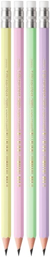BIC EVOLUTION PASTEL HB NEZlomiteľná ceruzka S GUMA ODOLNÝM BALENÍM x5