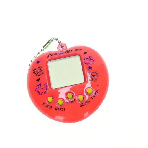 Hračka Tamagotchi, elektronická hra, 49 v 1, červená