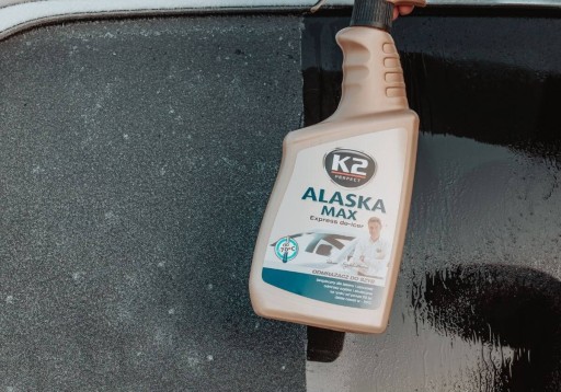 K2 ALASKA ROZMrazovač okien na autosklá, rozpúšťa ľad a námrazu, 700ml