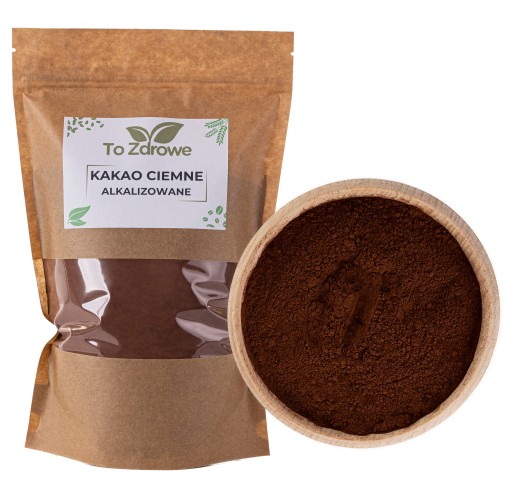 TMAVÉ KAKAO 500g alkalizovaný prírodný prášok | Je to zdravé