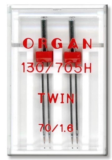ORGAN Twin Universal 70/1,6 dvojité ihly