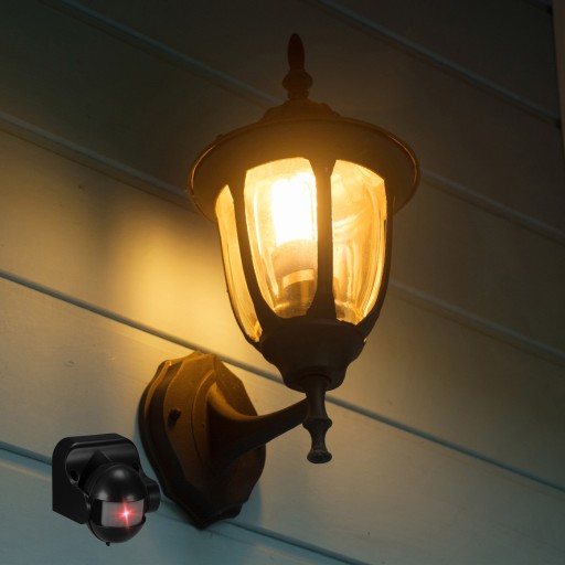NÁSTENNÝ SÚMRAK POHYBOVÝ SENZOR PIR OUTDOOR LED