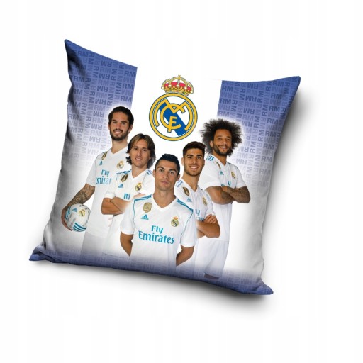 VANKÚŠE VANKÚŠE REAL MADRID 40 x 40 cm CARBOTEX 100% polyester