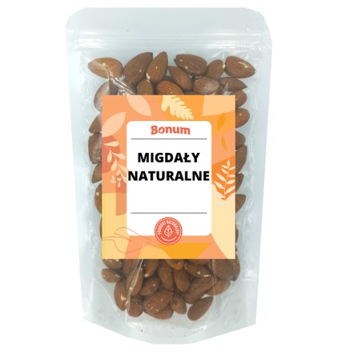 Prírodné celé veľké kalifornské mandle 100g