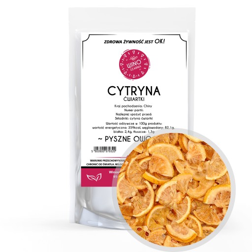 Sušené pomaranče na plátky - 50 g Jedlé