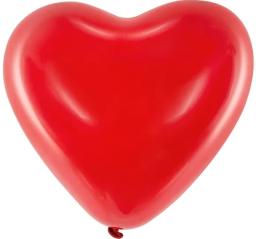 Latexové balóny Červené SRDCE Svadba na Valentína 16 palcov 40 cm 10 ks.