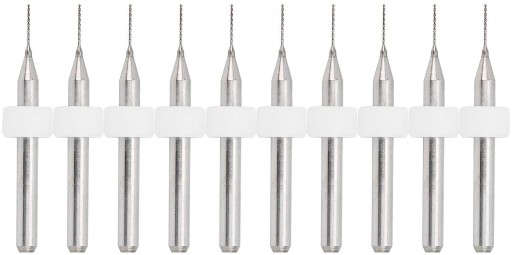 10 x MINI VRTAČKY 0,7mm VIDEO MODELOVANIE DPS