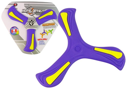 FLEXIBILNÝ BOOMERANG ĽAHKÝ PENOVÝ DISK BOOMERANG