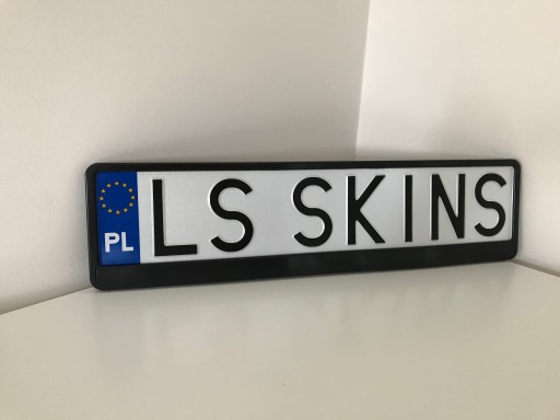 RÁMČEK ŠPZ EÚ