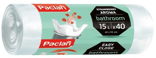 PACLAN BATHROOM Garbage Bags vôňa 15L A'40