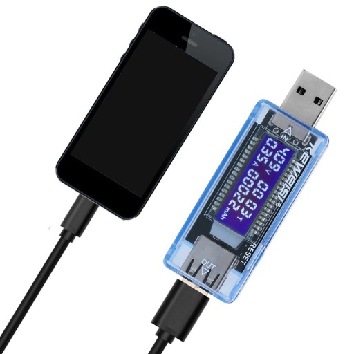 METER VOLTMETER USB AMPÉRMETER TESTER NAPÄŤOVÉHO PRÚDU