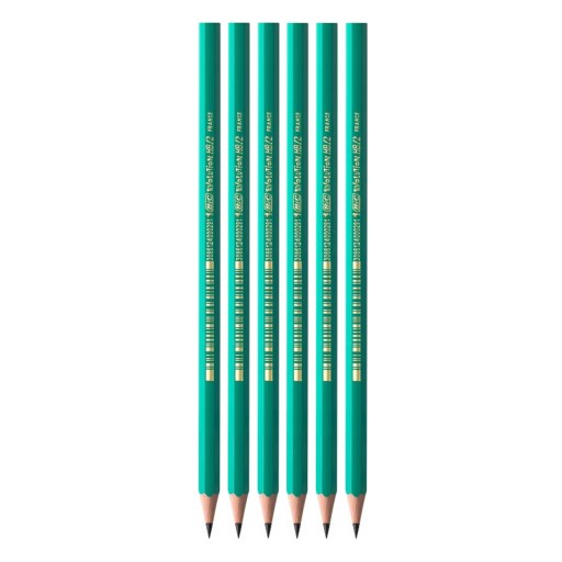 Ceruzka BIC EVOLUTION bez gumy HB - 6 kusov