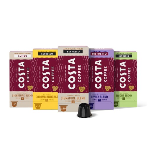 Kapsule pre Nespresso Costa The Lively Blend 10 ks