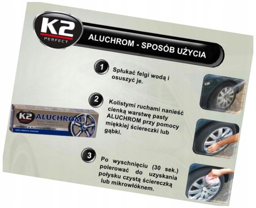 K2 LEŠTIACA PASTA NA CHROM A HLINÍK ALUCHROM