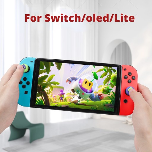 2x ERASER OVERLAYS ANALOGS SWITCH OLED Splatoon 3