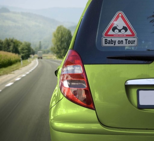 Nálepka s prísavkou Baby in the Car REER