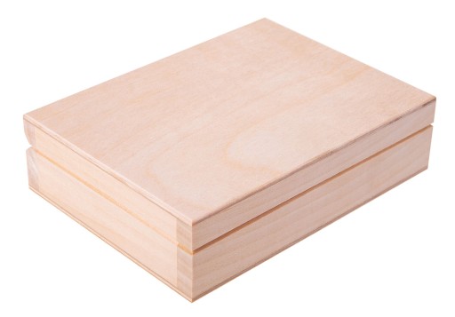 Drevený BOX na hracie karty, 2 EKO balíčky