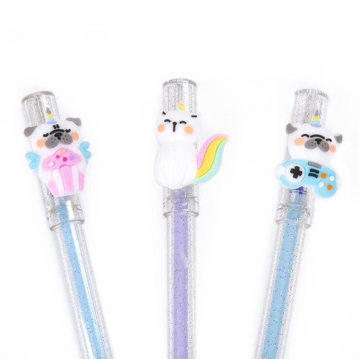 KIDEA Erasable Erasable GALLPOINT CATS DOGS 1 kus