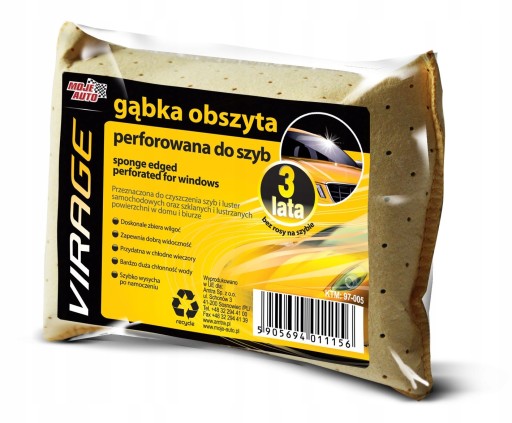 VIRAGE Hranatá perforovaná špongia pre Windows