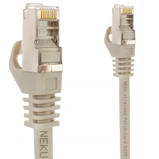 NEKU Patchcord kábel S/FTP screen cat.6a PIMF 2m